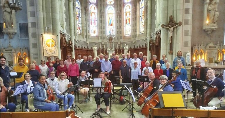 Répétition pour le concert du 31 mai 2026 à Haute Goulaine au profit de la section APPEL DETRESSE VIGNOBLE NANTAIS
